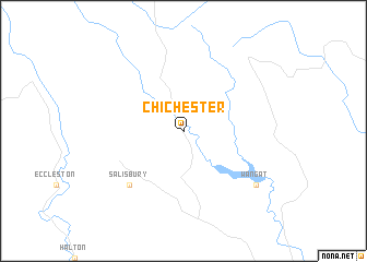 map of Chichester