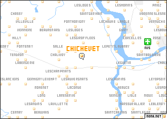 map of Chichevet