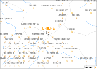 map of Chiché