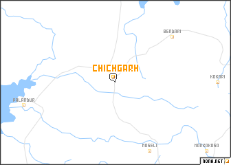 map of Chīchgarh