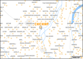 map of Chichiān