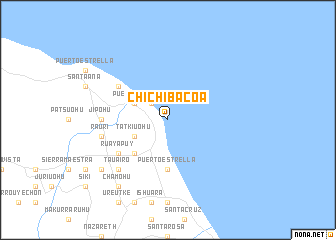 map of Chichibacoa