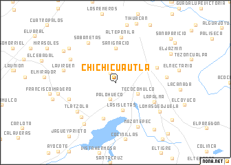 map of Chichicuautla