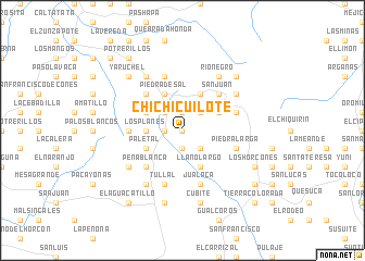 map of Chichicuilote