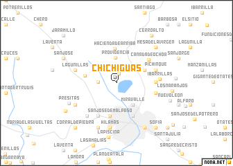 map of Chichiguas
