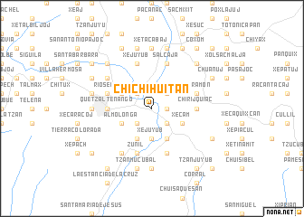 map of Chichihuitán