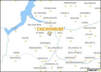 map of Chīchīkhavār