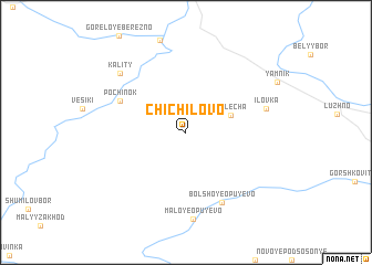 map of Chichilovo