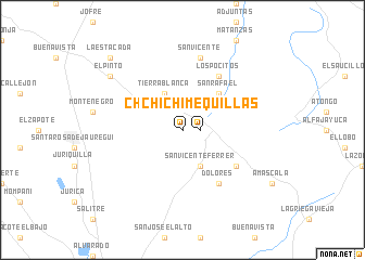 map of Chichimequillas