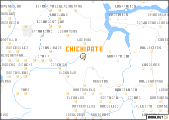 map of Chichipate