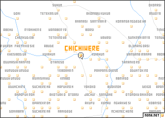 map of Chichiwere