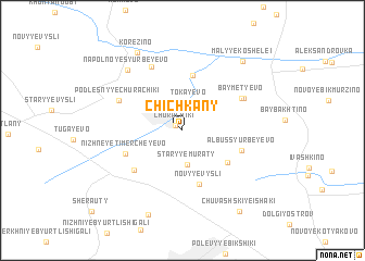 map of Chichkany