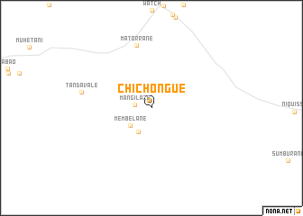 map of Chichongue