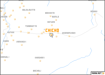 map of Chichʼo