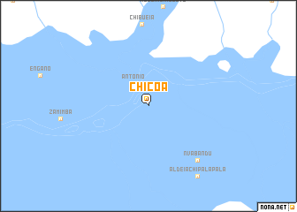 map of Chicoa