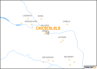 map of Chicocololo