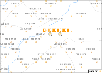 map of Chicoco