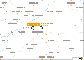 map of Chicoco