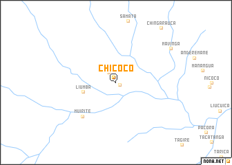 map of Chicôco