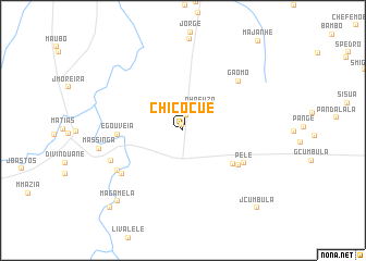 map of Chicócuè