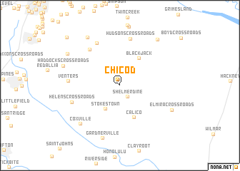 map of Chicod