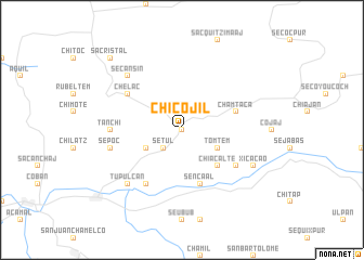 map of Chicojil