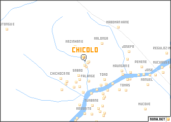 map of Chicolo