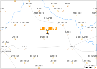 map of Chicombo