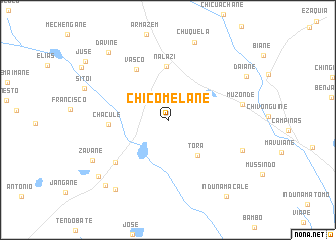 map of Chicomelane