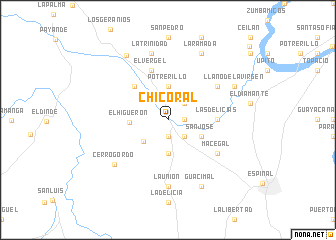 map of Chicoral