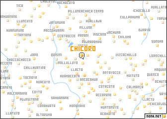 map of Chicoro