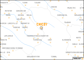 map of Chicoy