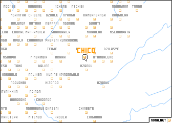 map of Chico