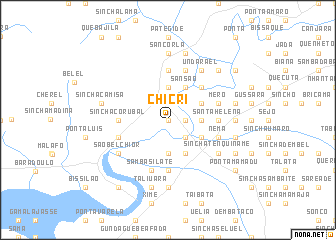 map of Chicri