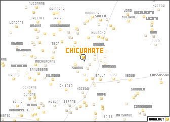 map of Chicuamate