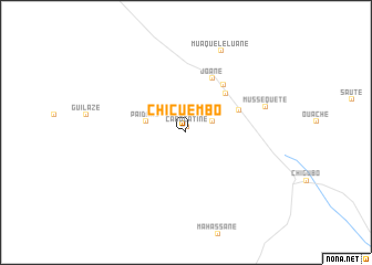 map of Chicuembo