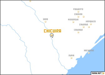 map of Chicuira