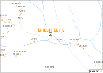 map of Chicuiticuite