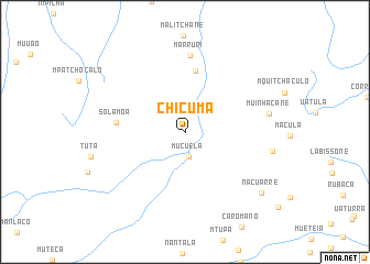 map of Chicuma