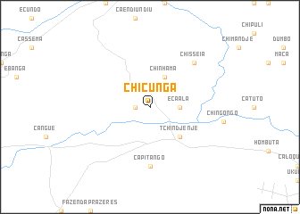 map of Chicunga