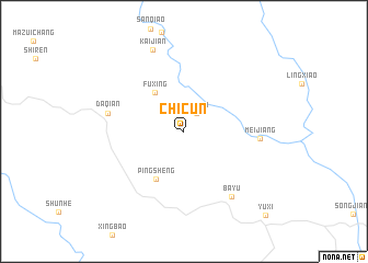 map of Chicun
