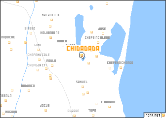 map of Chidadada