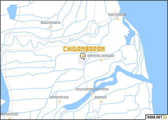 map of Chidambaram