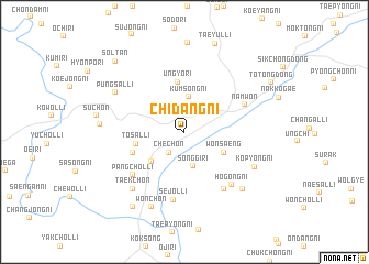 map of Chidang-ni