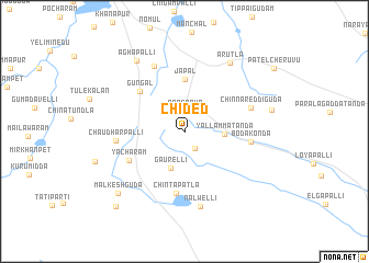 map of Chided