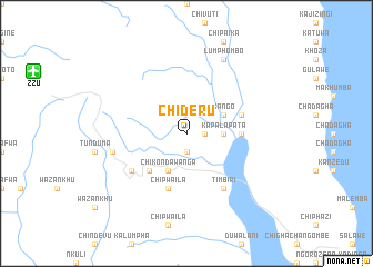 map of Chideru