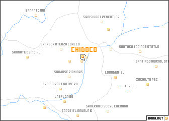 map of Chidoco