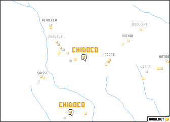 map of Chidoco