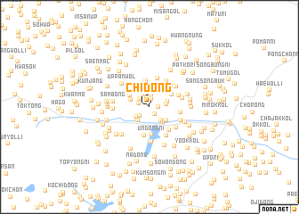 map of Chi-dong