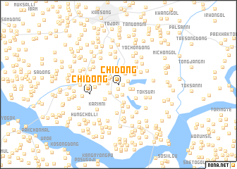 map of Chi-dong